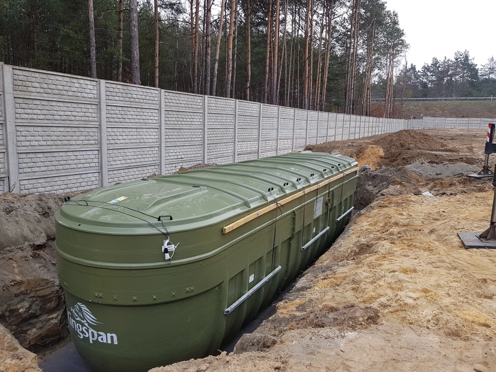 zbiornik na deszczówkę podziemny